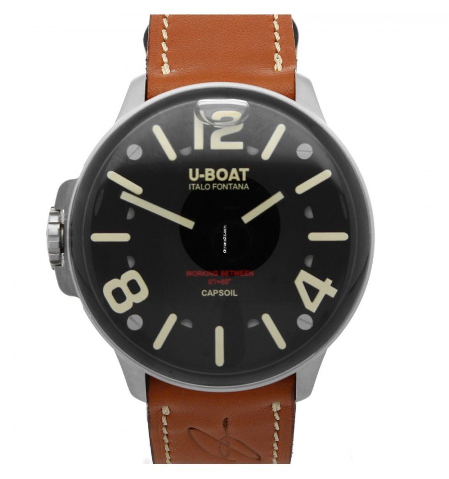 U-Boat Quartz Steel 8110
