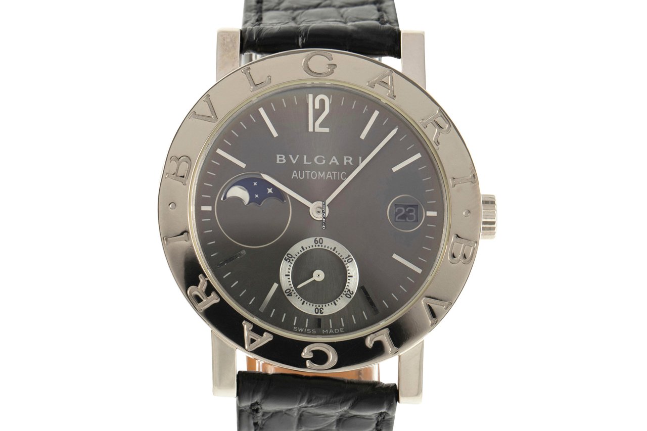 Bulgari Bulgari Mens watch Unisex Automatic White gold BBW 38 GLMP