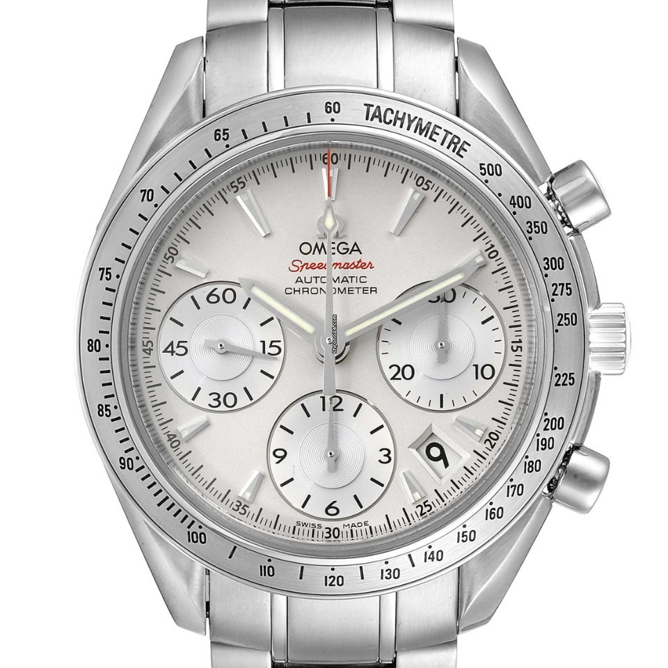 Omega Speedmaster Date Mens watch Unisex Automatic Steel 323.10.40.40.02.001