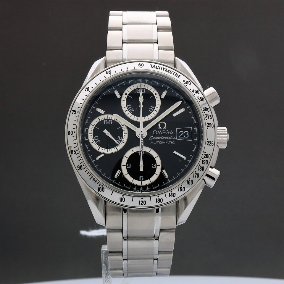 Omega Speedmaster Date Mens watch Unisex Automatic Steel 3513.56