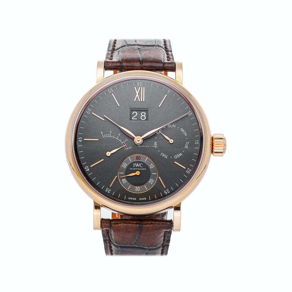 IWC Portofino Hand-Wound Mens watch Unisex Manual winding Rose gold IW5162-03