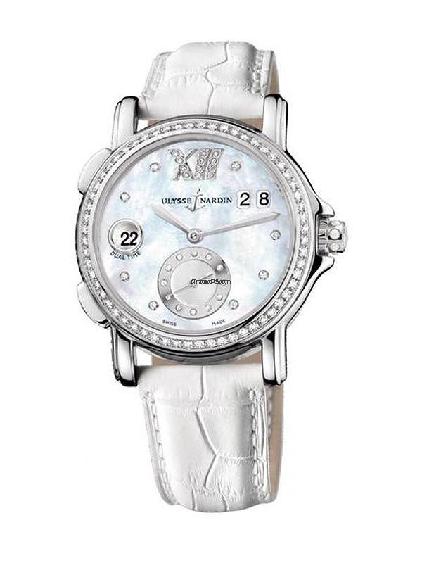 Ulysse Nardin Dual Time Womens watch Automatic Steel 243-22B 391