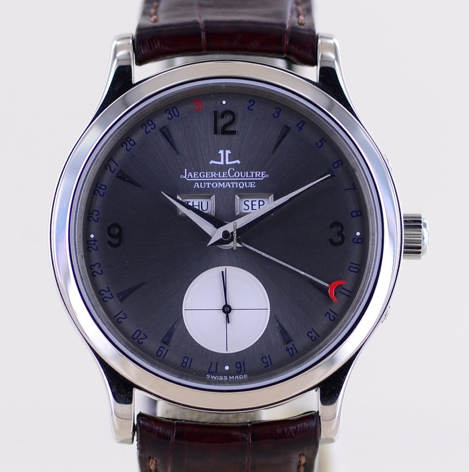 Jaeger-LeCoultre Master Calendar Mens watch Unisex Automatic White gold 140.3.87