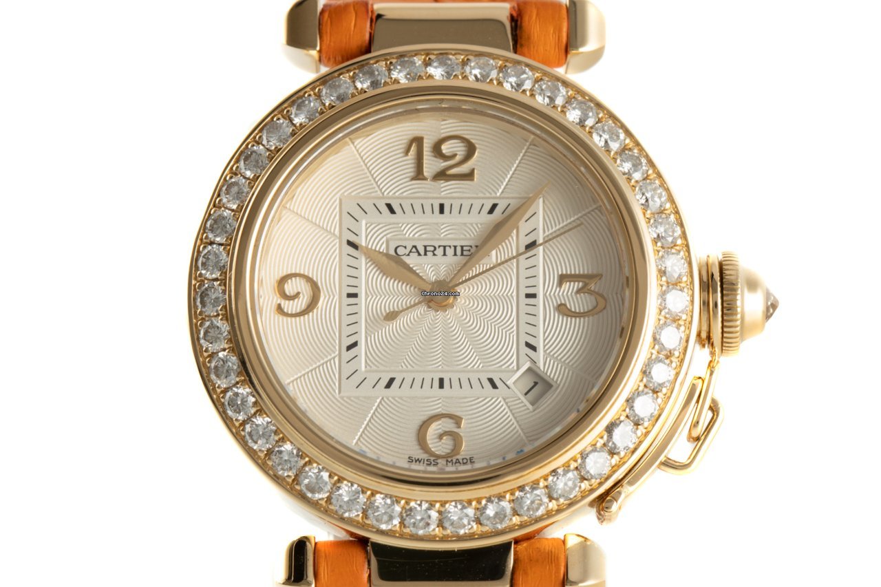 Cartier Pasha Womens watch Automatic Yellow gold 2519