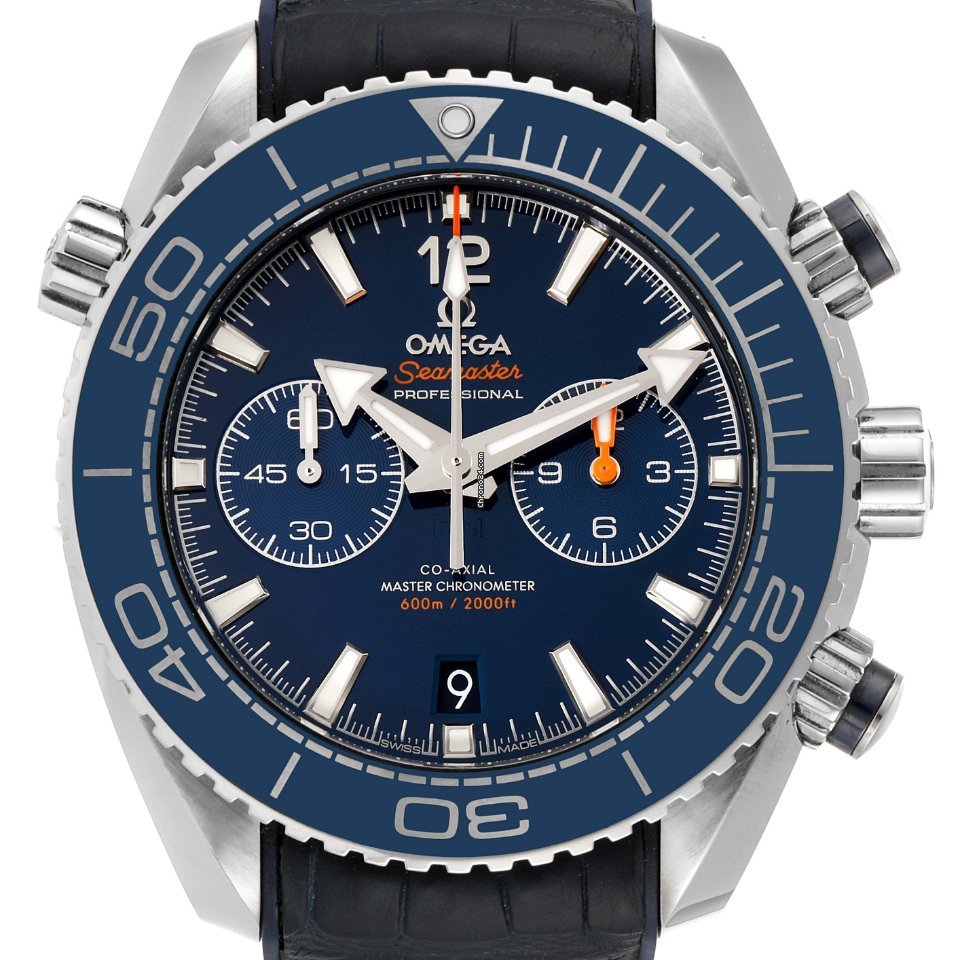 Omega Seamaster Planet Ocean Chronograph Mens watch Unisex Automatic Steel 215.33.46.51.03.001