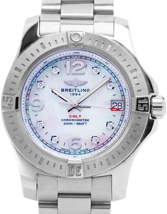 Breitling Colt 36 Mens watch Unisex Quartz Steel A7438911.A771.178A