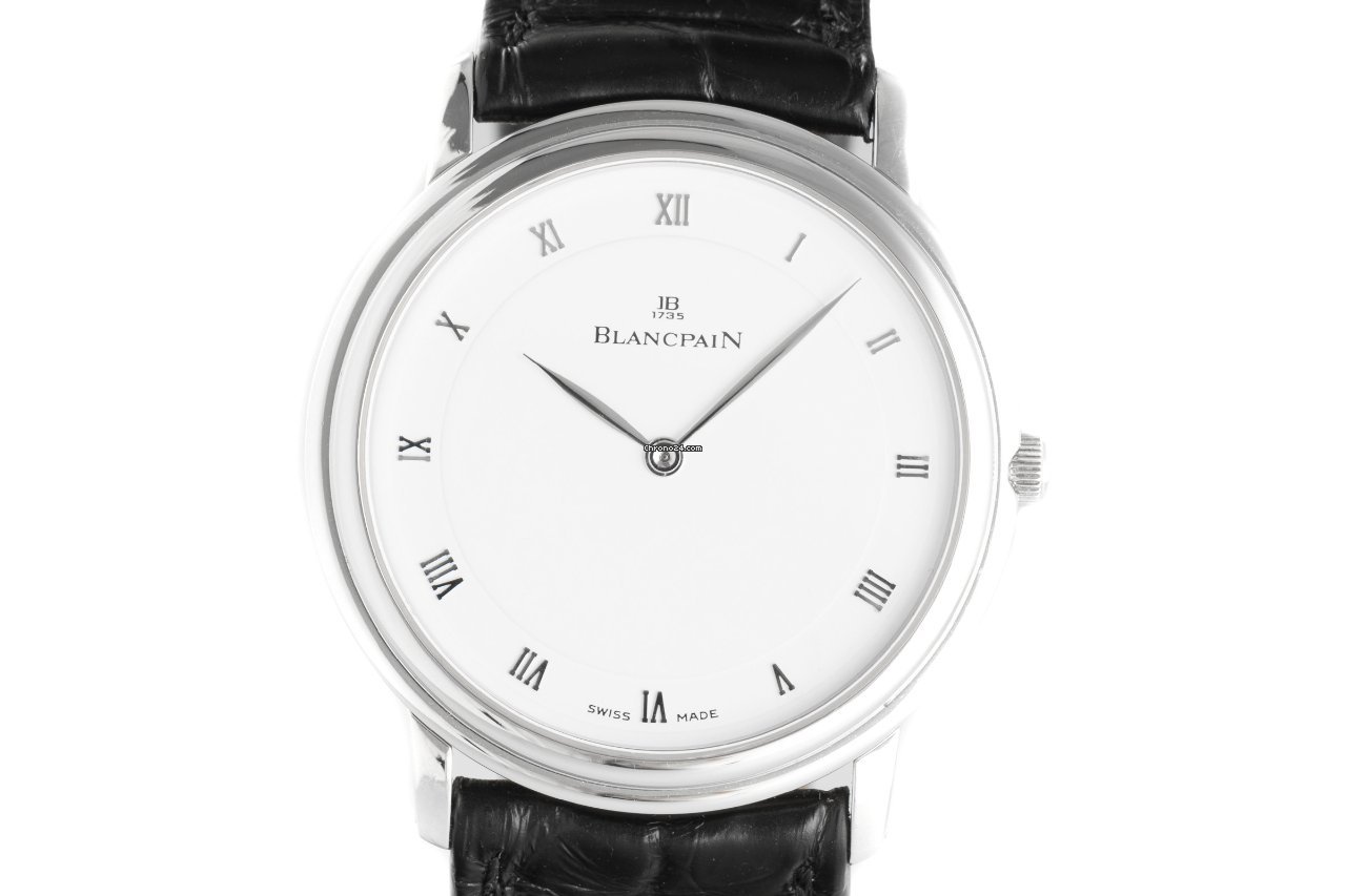 Blancpain Villeret Mens watch Unisex Manual winding Platinum 0021-3427-55
