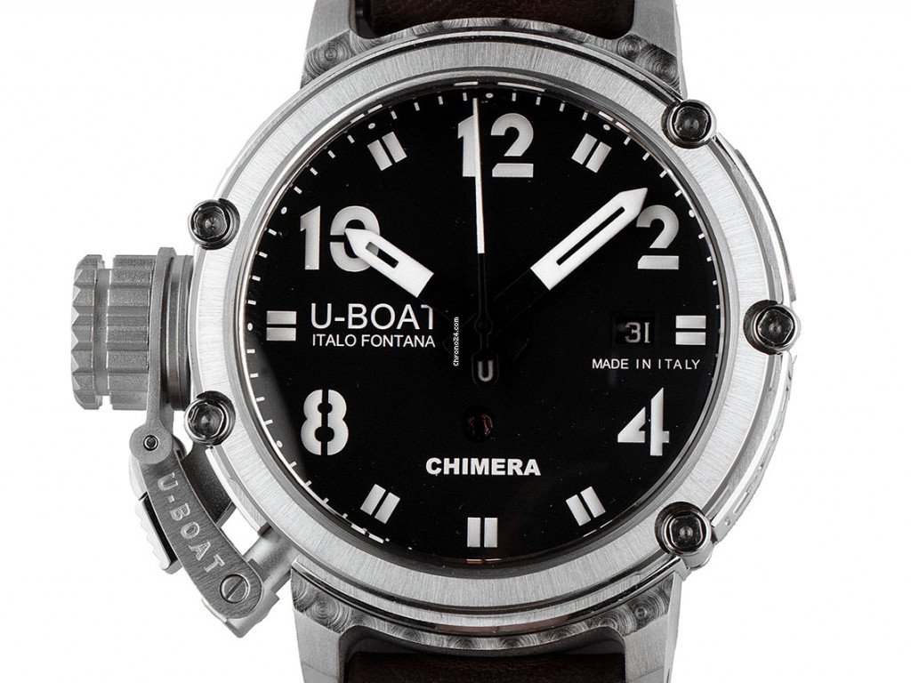 U-Boat Chimera Mens watch Unisex Automatic Silver 7233