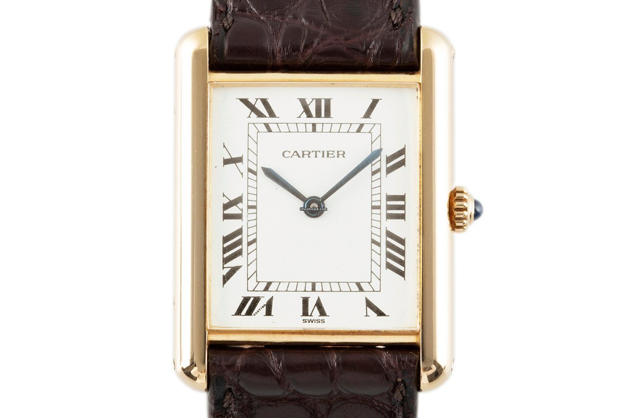 Cartier Tank Womens watch Quartz Yellow gold 8105