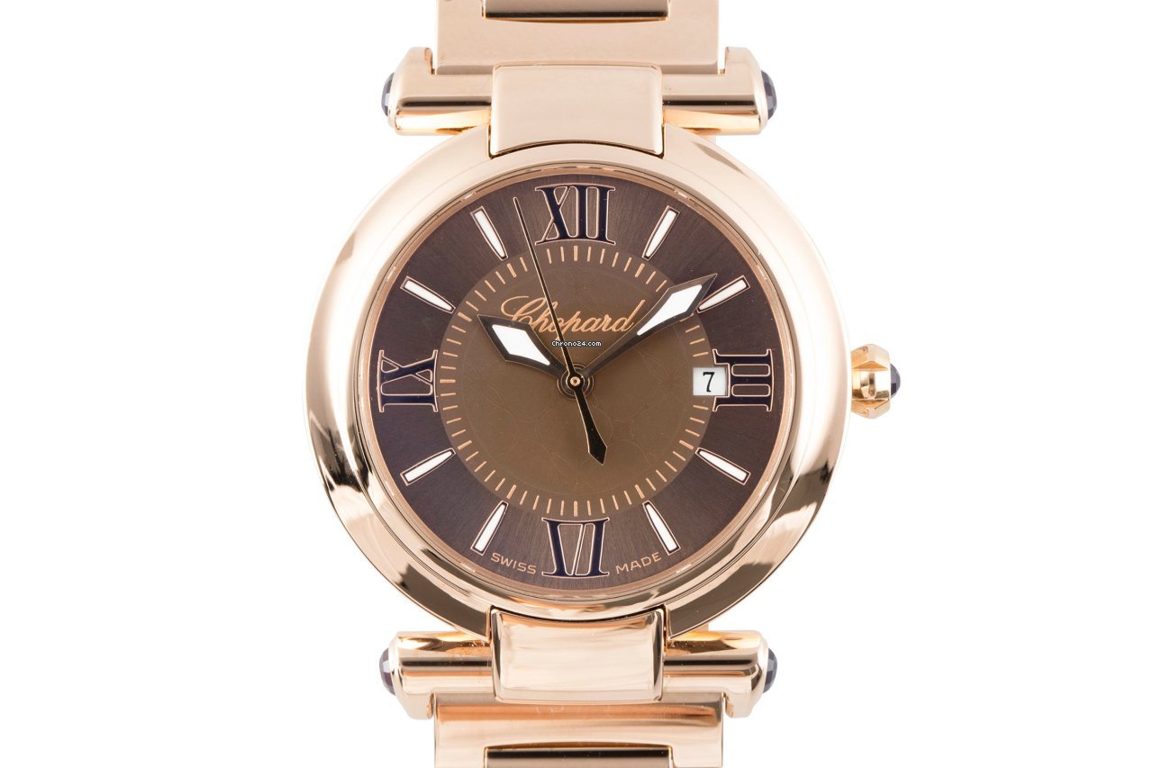 Chopard Imperiale Womens watch Quartz Red gold 384238-5006