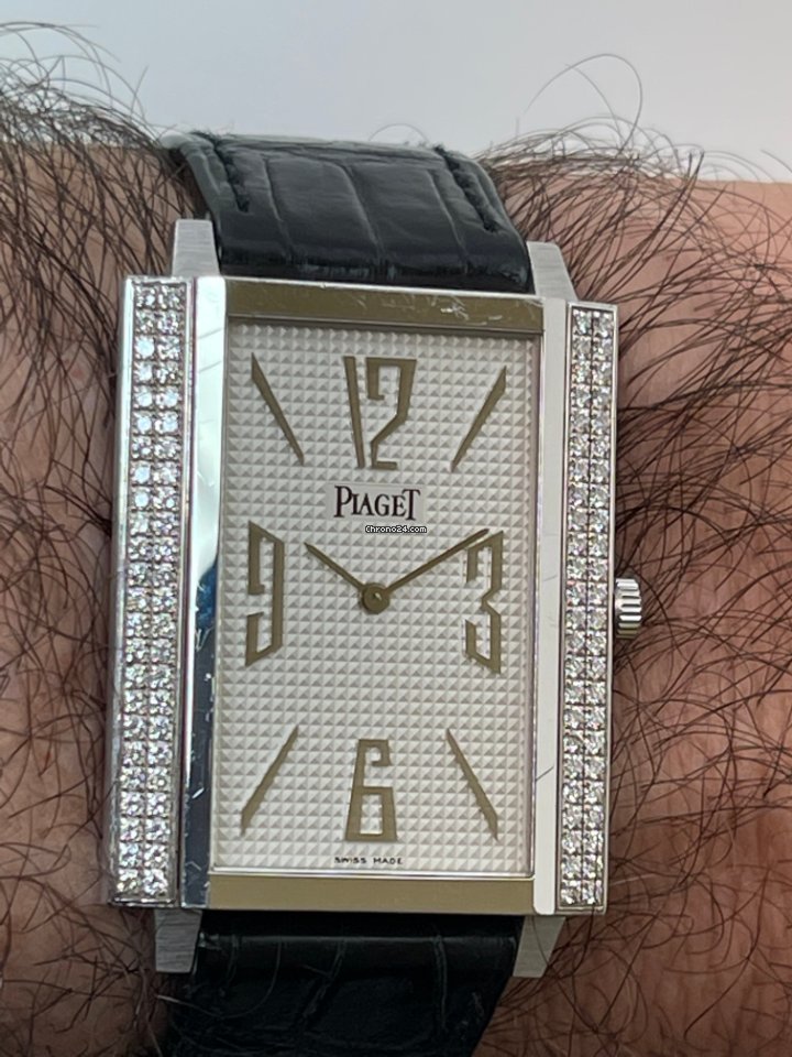 Piaget Mens watch Unisex Manual winding White gold P10098