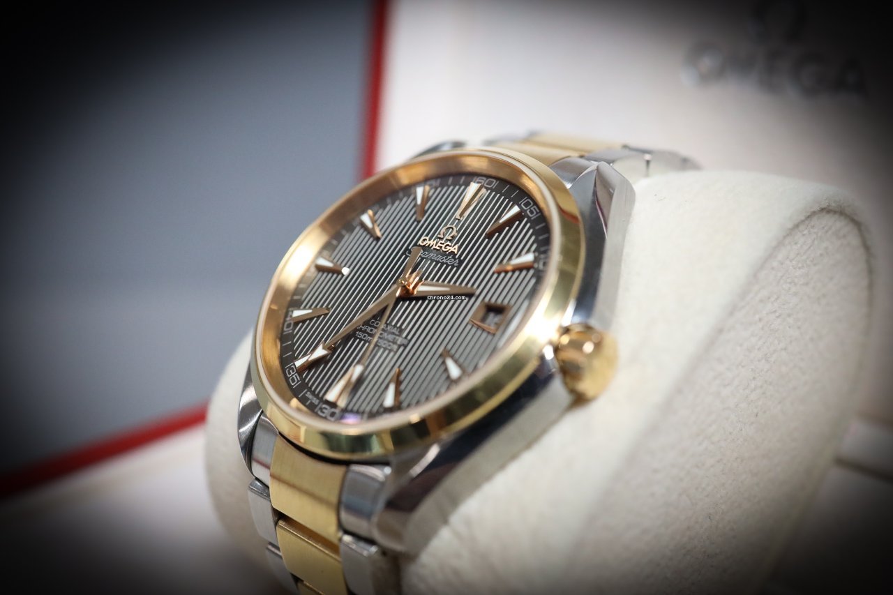 Omega Seamaster Aqua Terra Mens watch Unisex Automatic Gold Steel 231.20.42.21.06.001