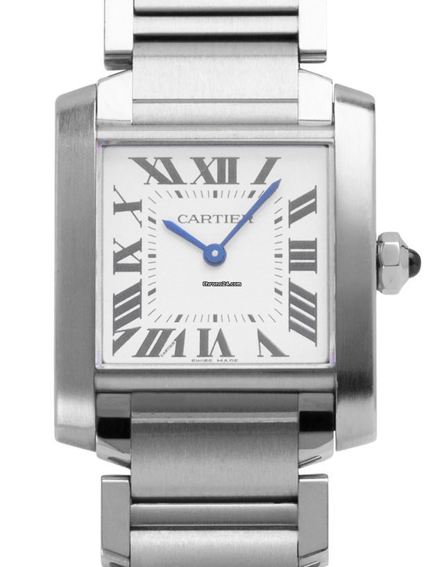 Cartier Tank Francaise Mens watch Unisex Quartz Steel WSTA0005 3751