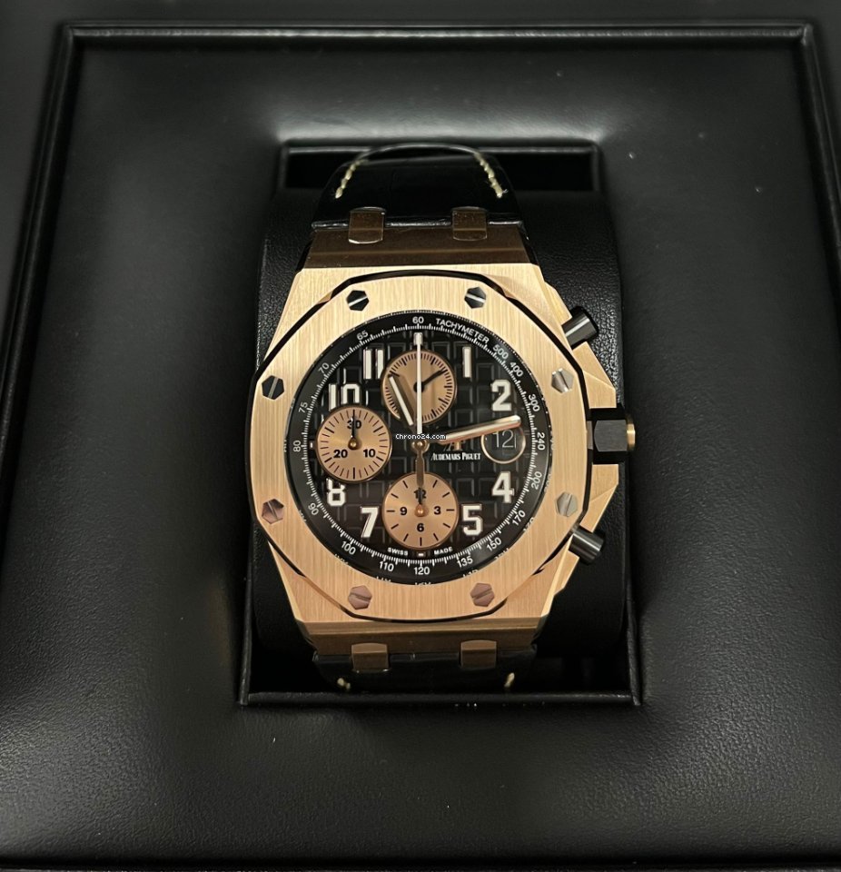 Audemars Piguet Royal Oak Offshore Chronograph Mens watch Unisex Automatic Rose gold 26470OR.OO.A002CR.02