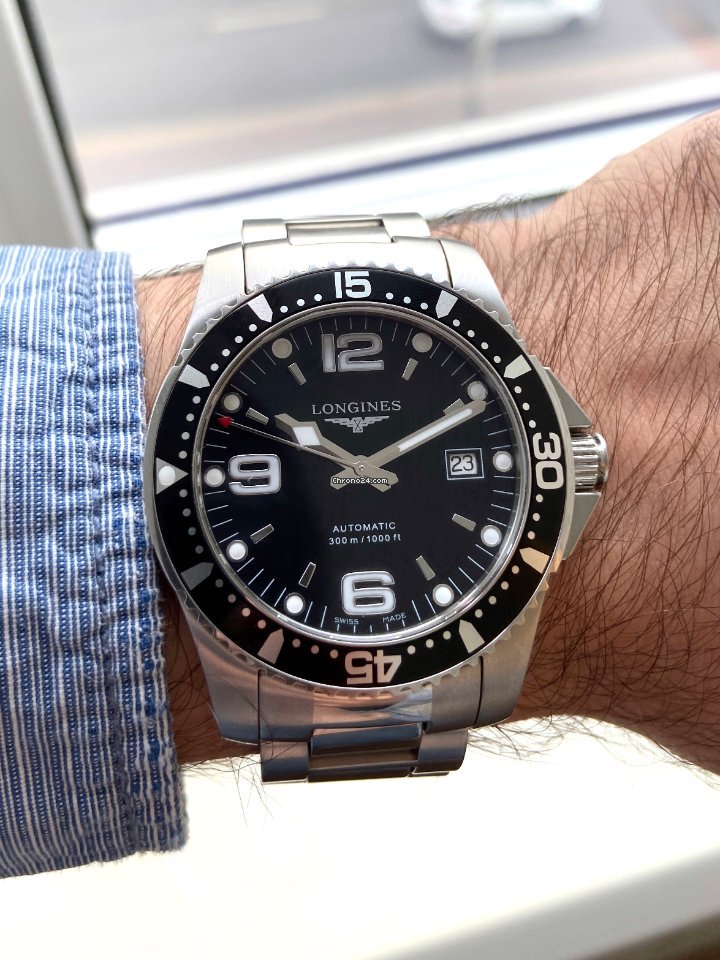 Longines HydroConquest Mens watch Unisex Automatic Steel L3.642.4
