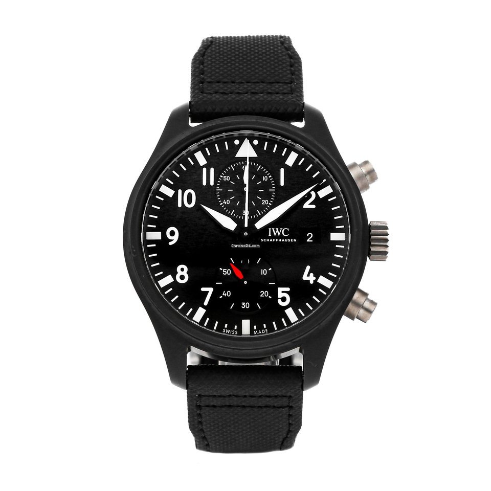IWC Pilot Chronograph Top Gun Mens watch Unisex Automatic Ceramic IW3890-01