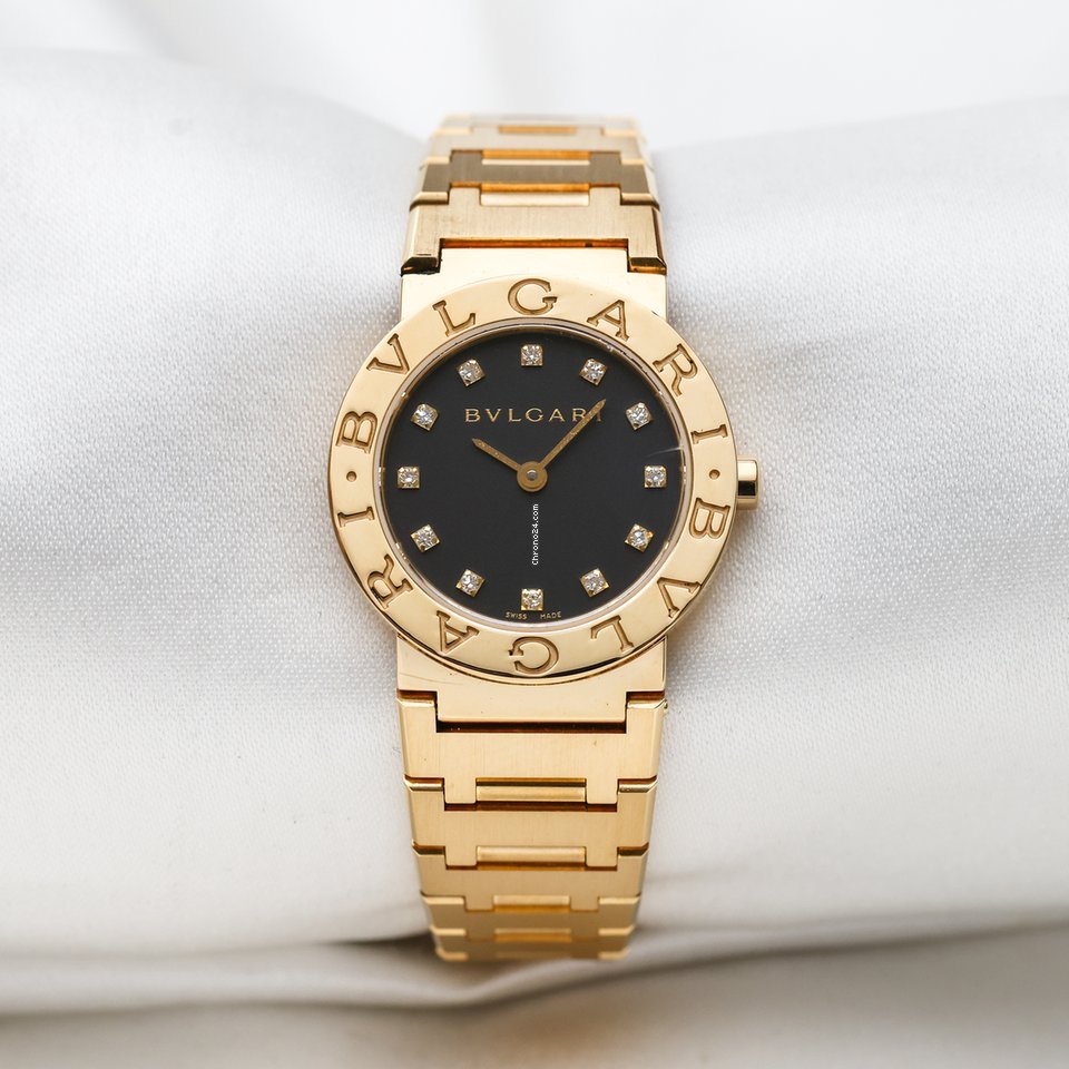 Bulgari Bulgari Womens watch Quartz Yellow gold BB 26 GG