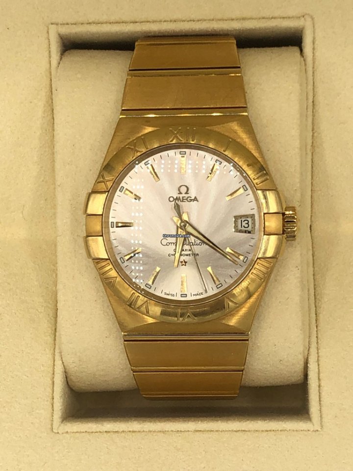 Omega Constellation Men Mens watch Unisex Automatic Rose gold 123.50.38.21.02.001