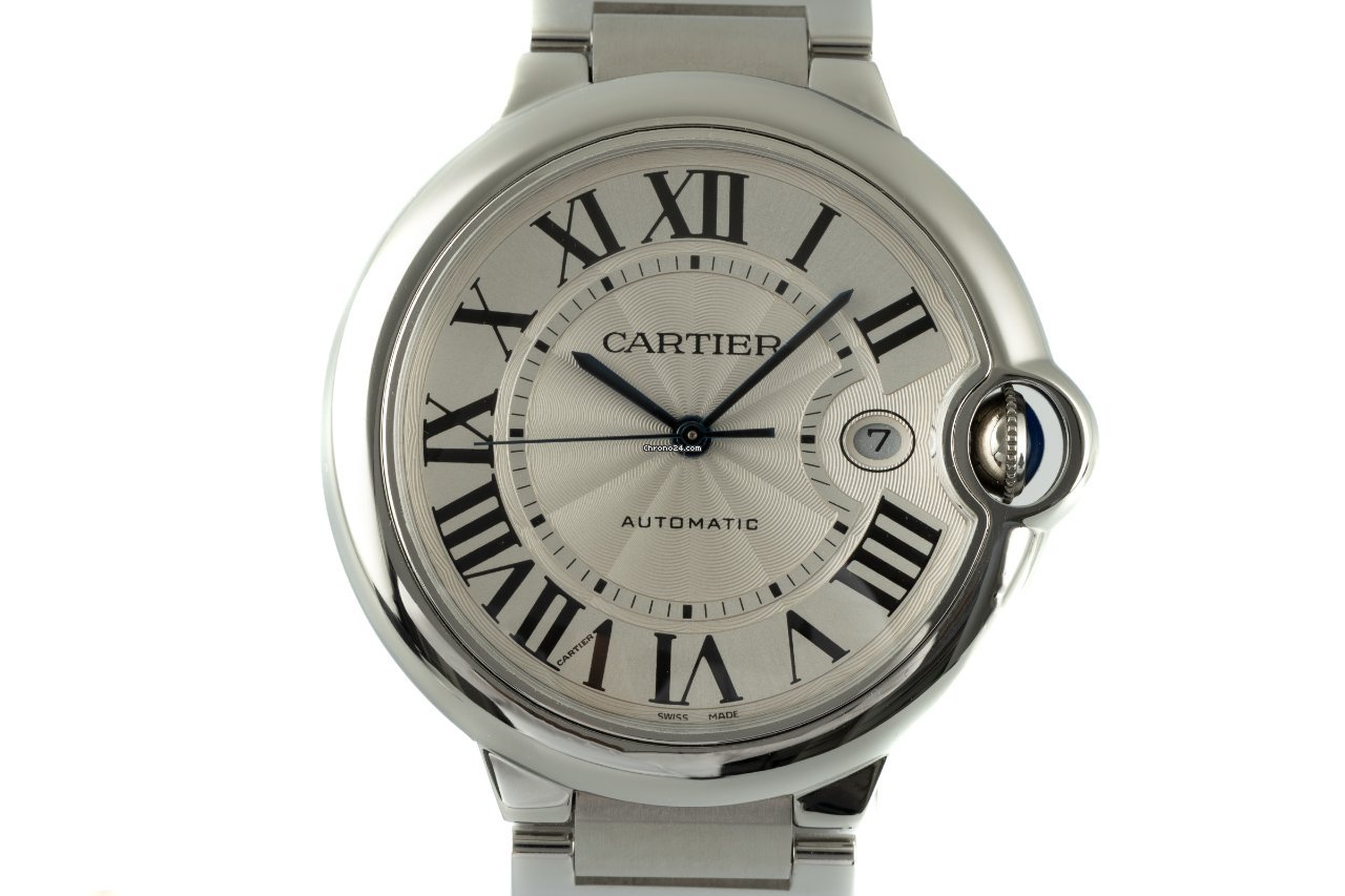 Cartier Ballon Bleu Mens watch Unisex Automatic Steel 3765