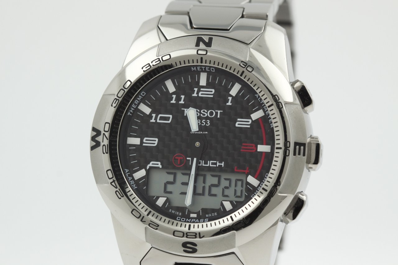 Tissot T-Touch II Mens watch Unisex Quartz Titanium T047420A