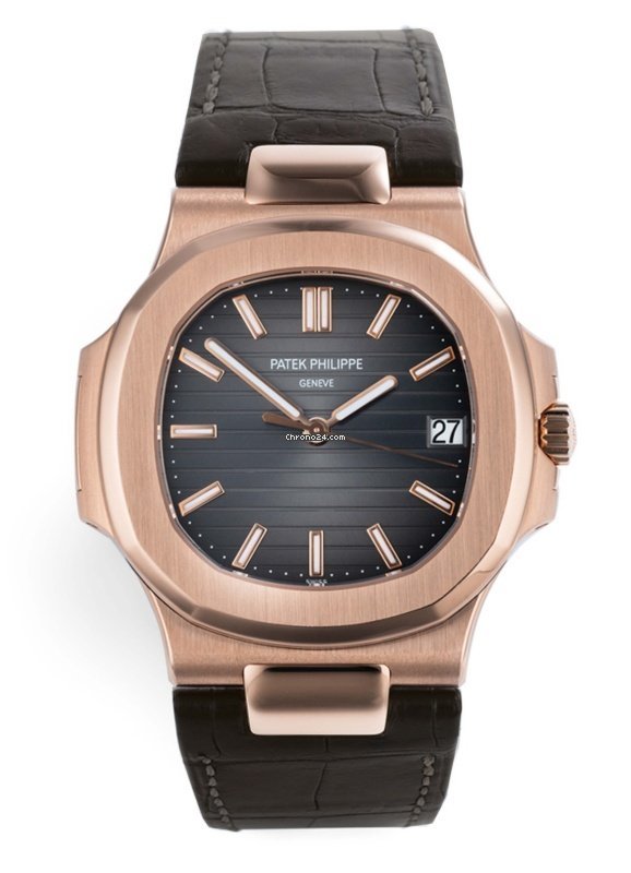 Patek Philippe Nautilus Mens watch Unisex Automatic Rose gold 5711R-001