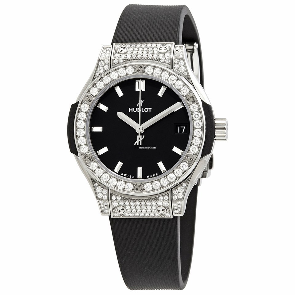 Hublot Classic Fusion Quartz Womens watch Quartz Titanium 581.NX.1171.RX.1704