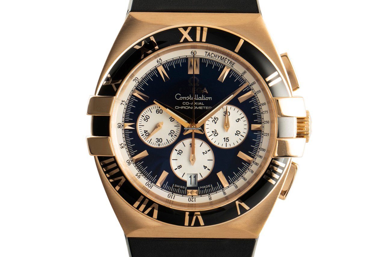 Omega Constellation Double Eagle Mens watch Unisex Automatic Red gold 1619.51.91