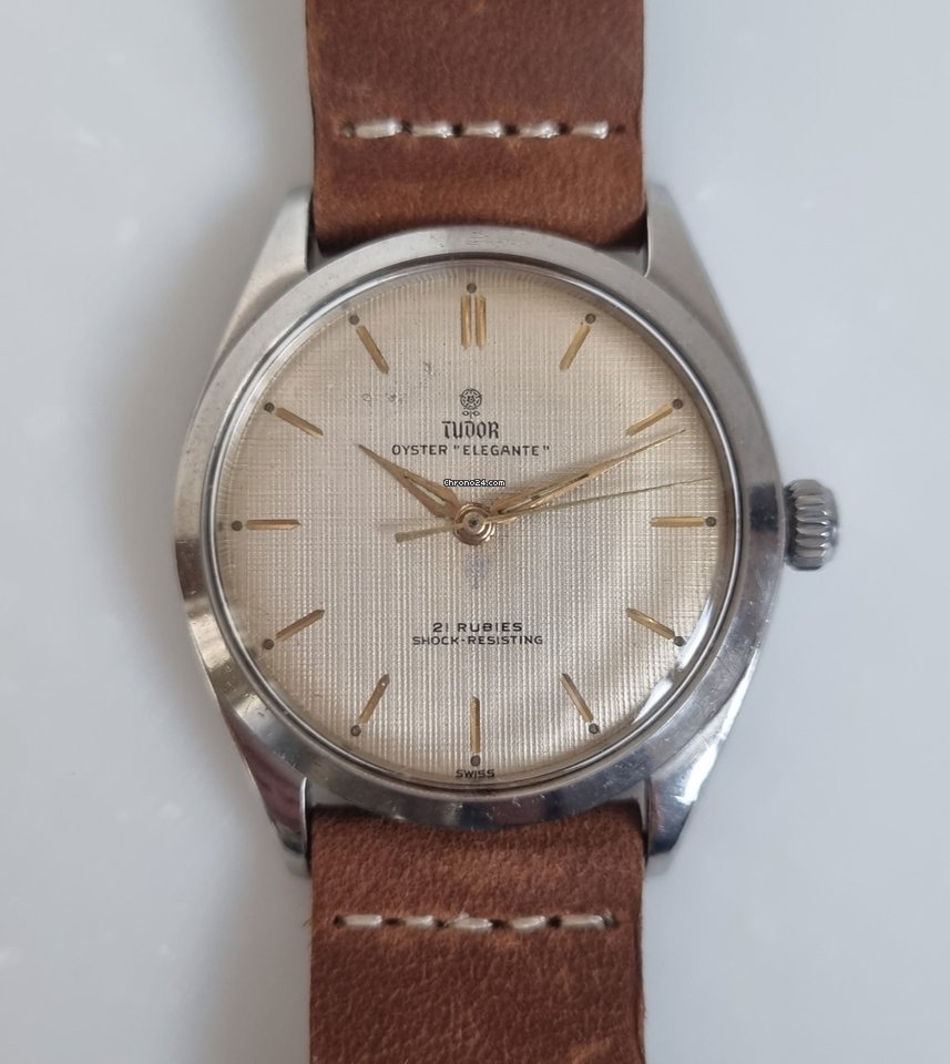 Tudor Mens watch Unisex Manual winding Steel 7960