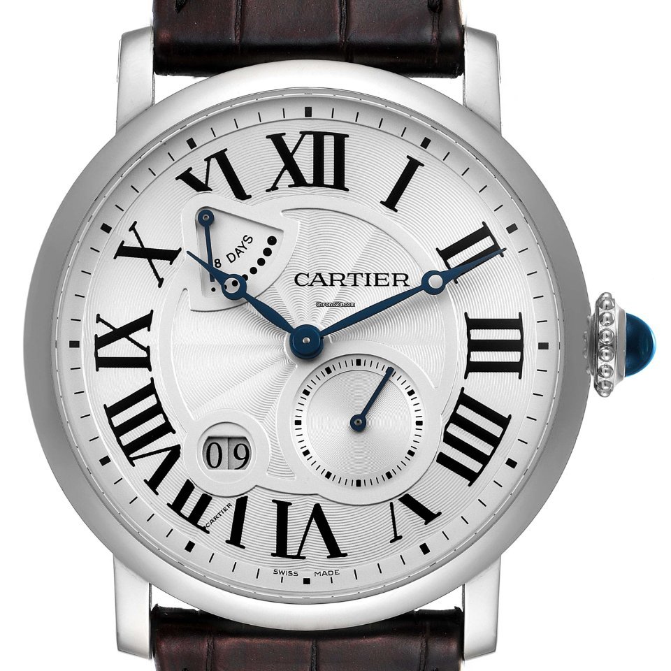 Cartier Rotonde de Cartier Mens watch Unisex Manual winding White gold W1556202