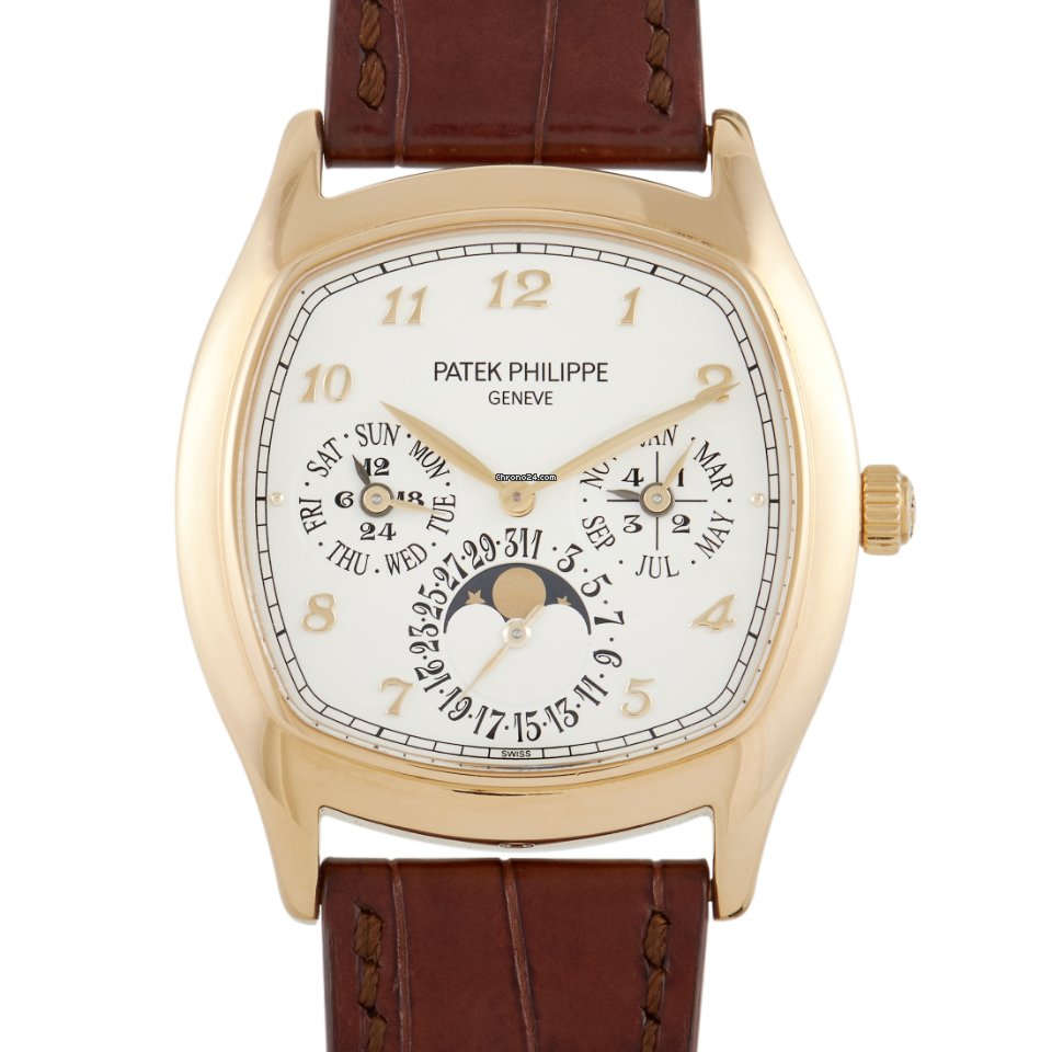 Patek Philippe Perpetual Calendar Mens watch Unisex Automatic Yellow gold 5940J