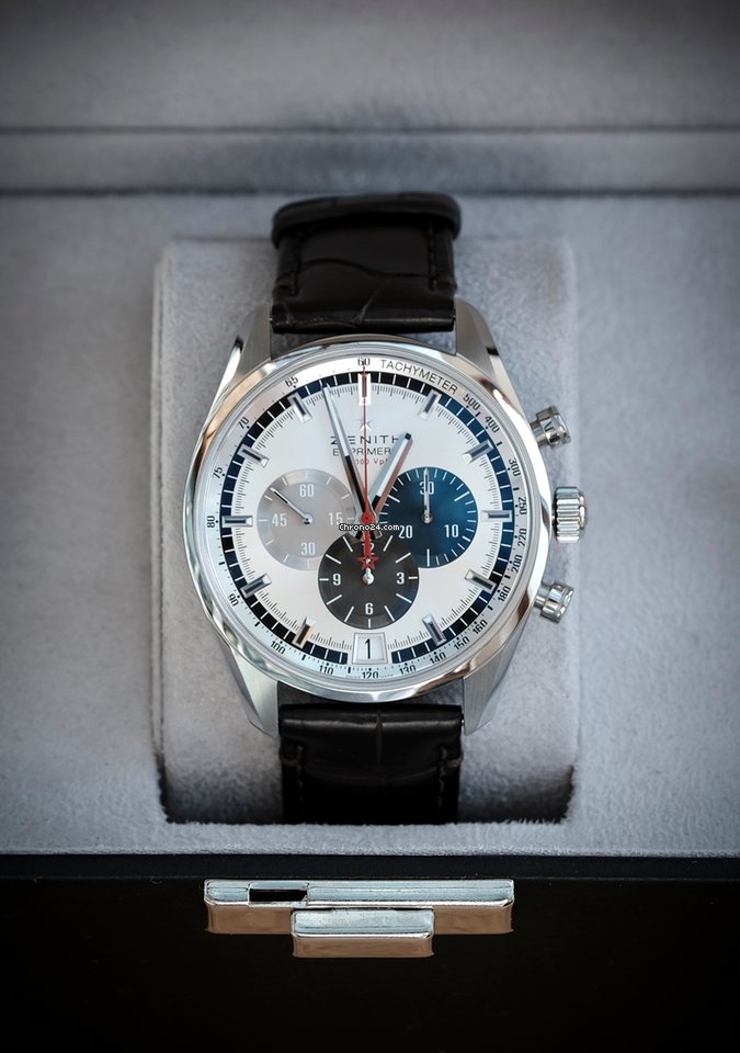 Zenith El Primero 36000 VpH Mens watch Unisex Automatic Steel 03.2040.400 69.C494