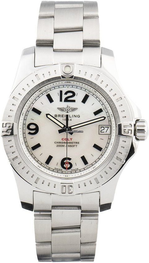 Breitling Colt 36 Womens watch Quartz Steel A7438911-A772-178A
