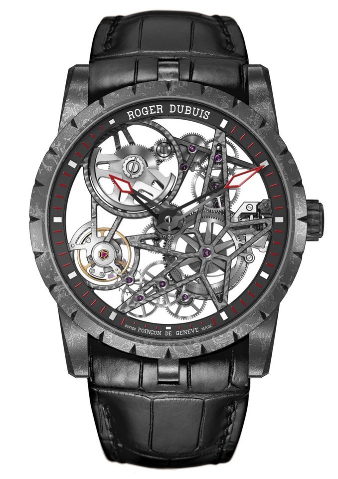 Roger Dubuis Excalibur Mens watch Unisex Automatic Carbon RDDBEX0508