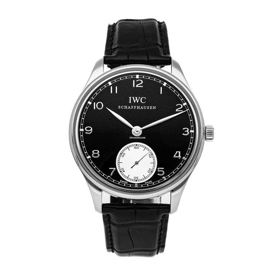 IWC Portuguese Hand-Wound Mens watch Unisex Manual winding Steel IW5454-04