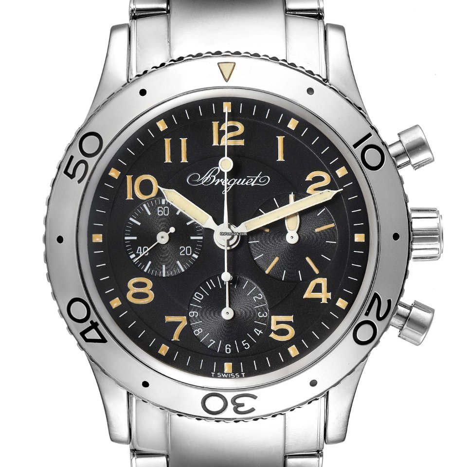 Breguet Type XX - XXI - XXII Mens watch Unisex Automatic Steel 3800ST 92 9W6