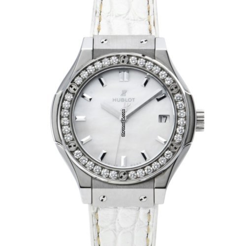 Hublot Classic Fusion Quartz Womens watch Quartz Titanium 581.NE.6070.LR.1204.JPN16