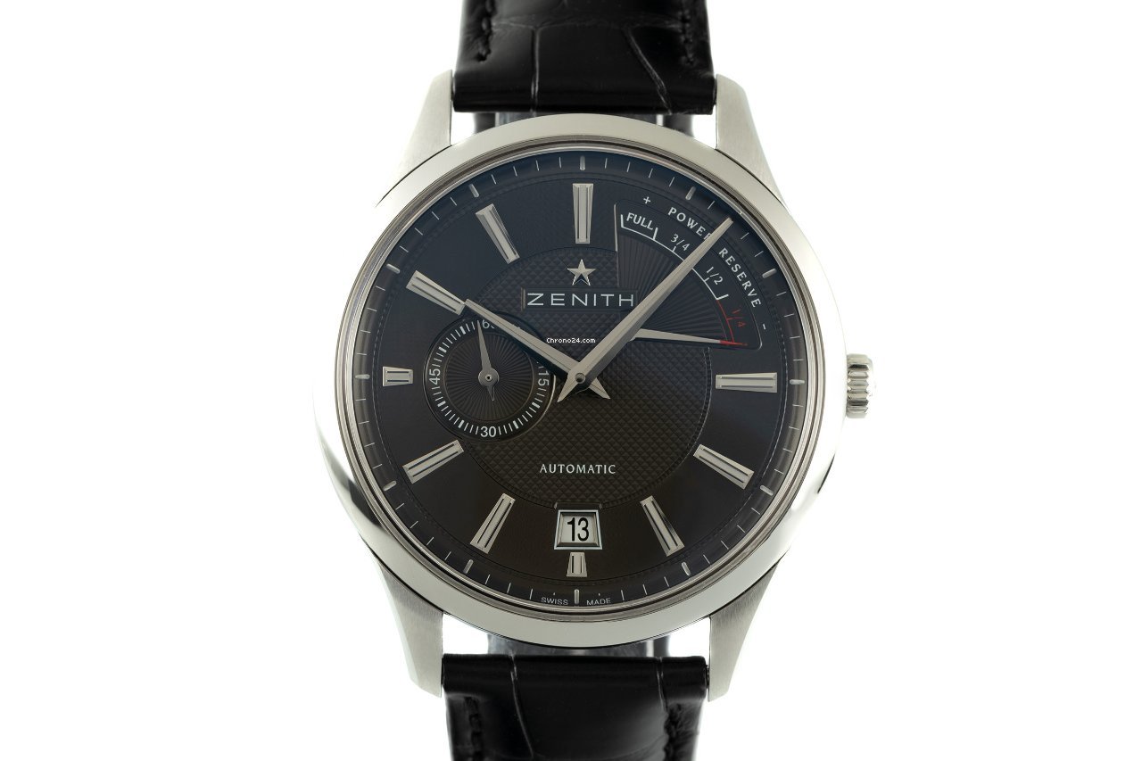 Zenith Captain Power Reserve Mens watch Unisex Automatic Steel 03.2120.685 22.C493