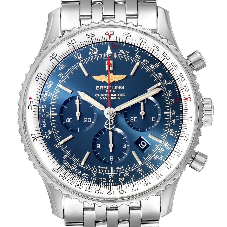 Breitling Navitimer 01 (46 MM) Mens watch Unisex Automatic Steel AB012721-C889-453A