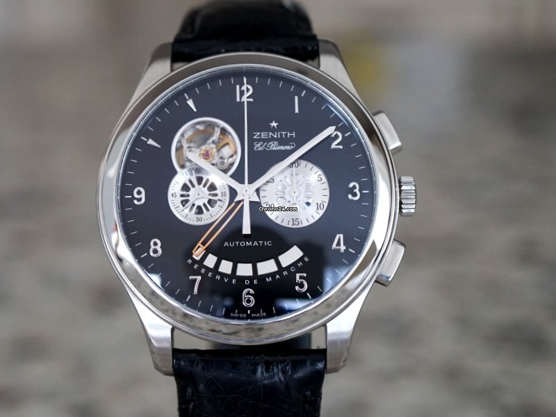 Zenith El Primero Mens watch Unisex Automatic Steel 03.0520.4021