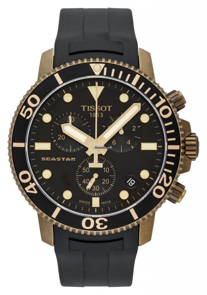 Tissot Seastar 1000 Mens watch Unisex Quartz Steel T120.417.37.051.01