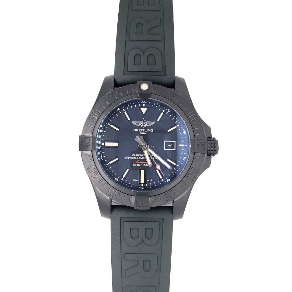 Breitling Avenger Blackbird Mens watch Unisex Automatic Titanium V1731010 BD12