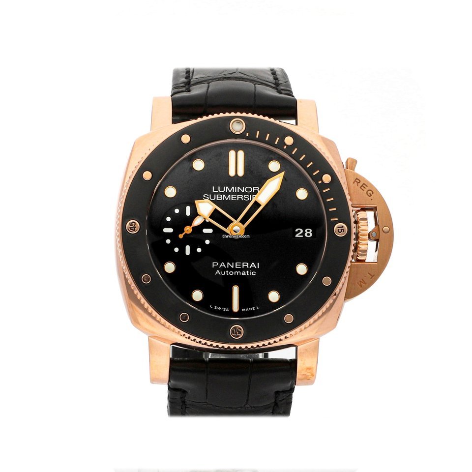 Panerai Luminor Submersible 1950 3 Days Automatic Mens watch Unisex Automatic Rose gold PAM00684