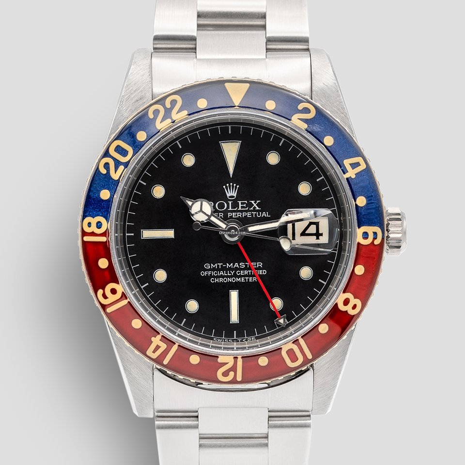 Rolex GMT-Master Mens watch Unisex Steel Automatic 6542