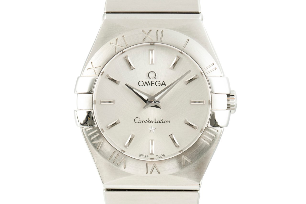 Omega Constellation Quartz Womens watch Quartz Steel 123.10.27.60.02.001