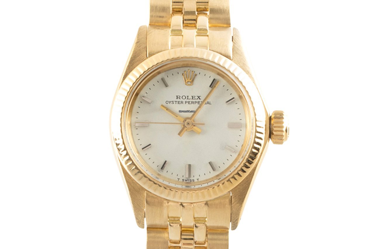 Rolex Oyster Perpetual Womens watch Yellow gold Automatic 6719