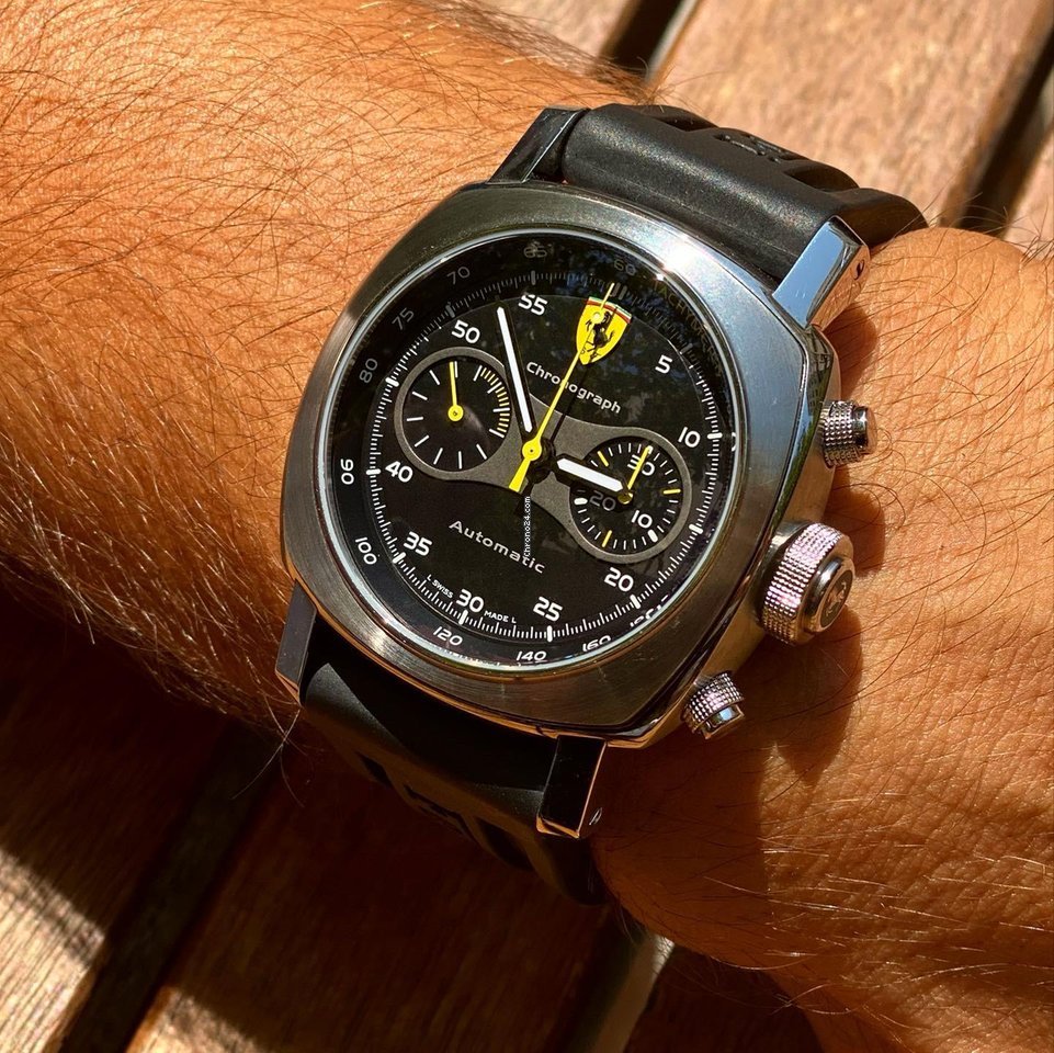 Panerai Ferrari Mens watch Unisex Automatic Steel FER00008