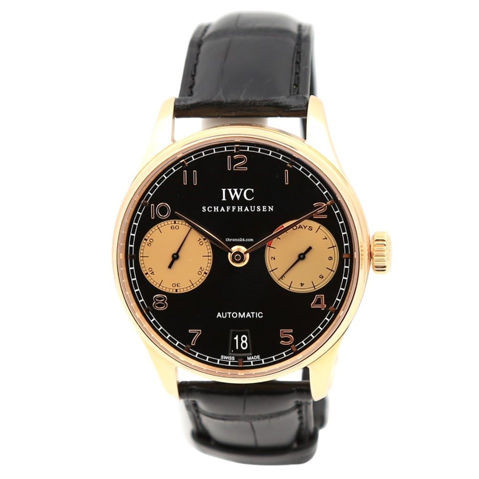 IWC Portuguese Automatic Mens watch Unisex Automatic Rose gold 500121
