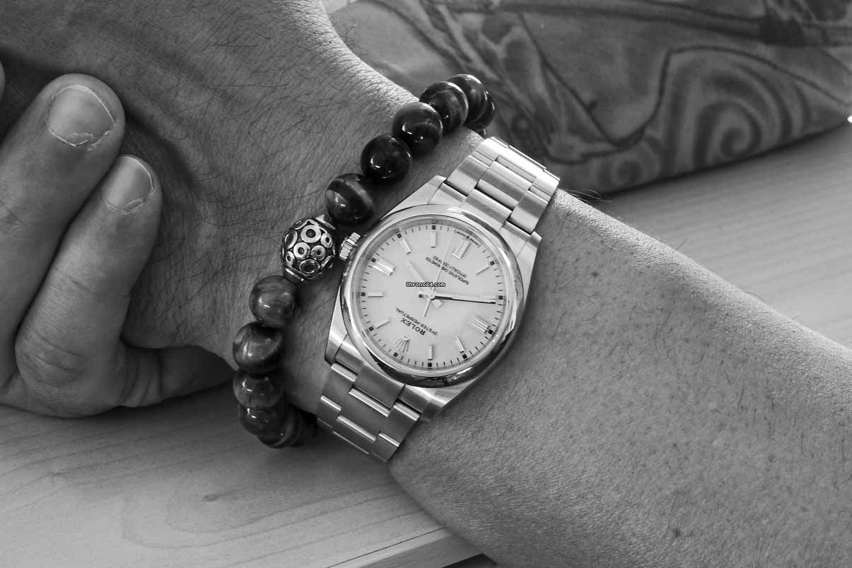 Rolex Oyster Perpetual 36 Mens watch Unisex Steel Automatic 126000-0006