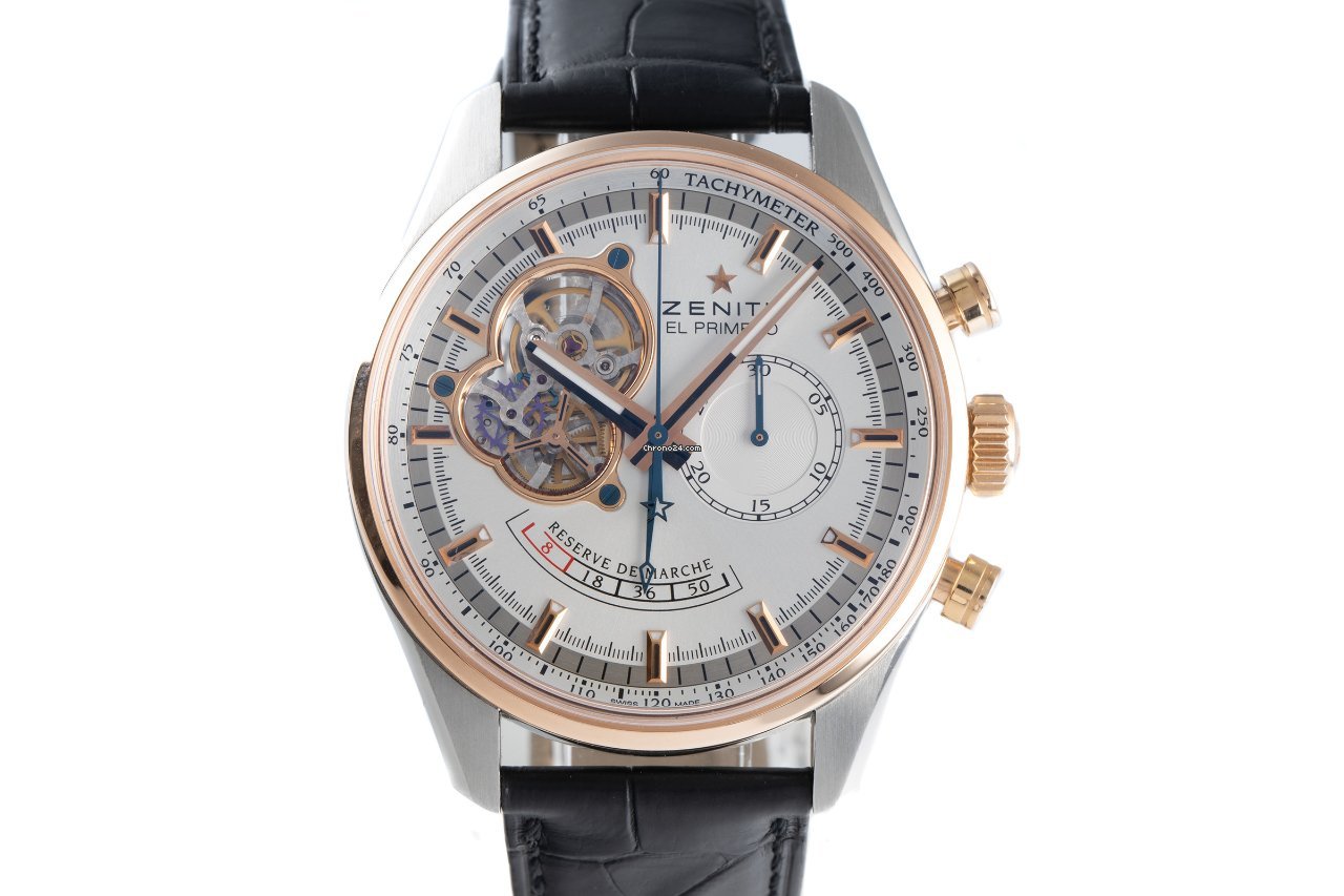 Zenith El Primero Chronomaster Mens watch Unisex Automatic Gold Steel 51.2080.4021