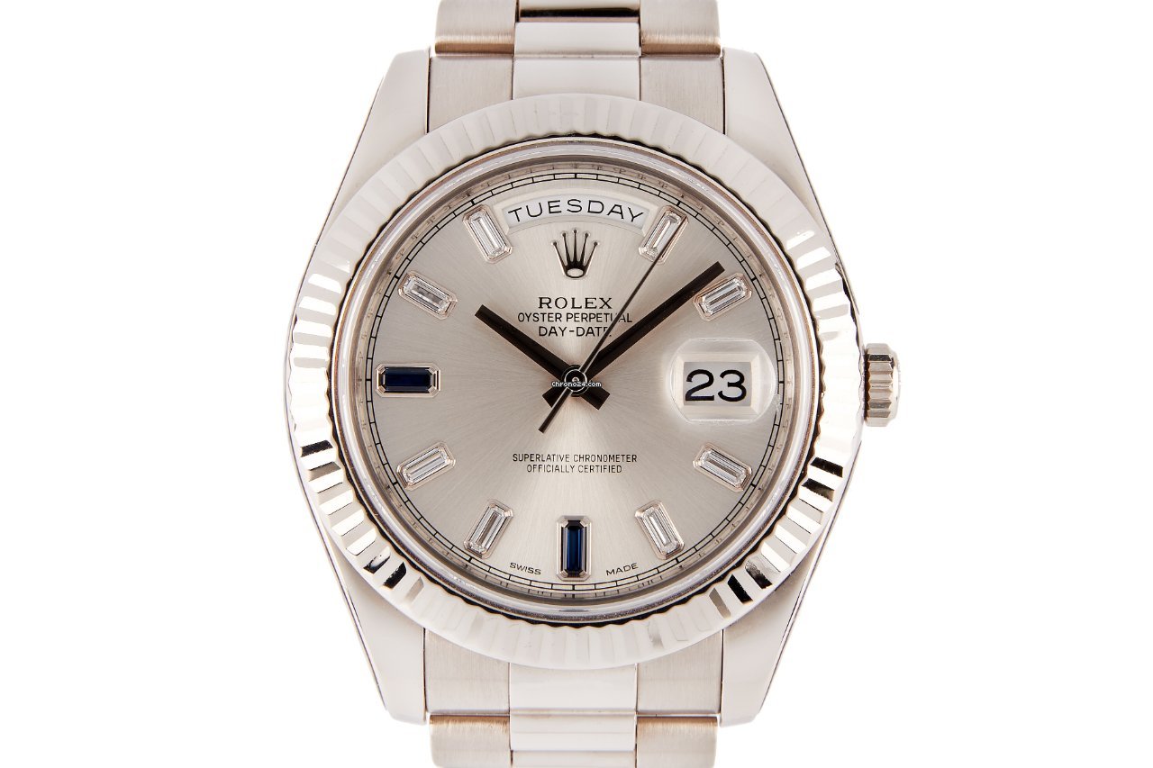 Rolex Day-Date II Mens watch Unisex White gold Automatic 218349